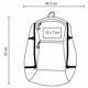 Mochila plegable para laptop 16 pulgadas de poliéster Obidos