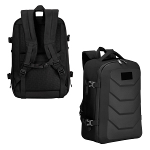Mochila rígida 360° con porta laptop 17.5 pulgadas de poliéster Freya