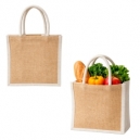 Bolsa de yute ligera con asas Moss