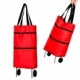 Bolsa plegable expandible con llantas de poliéster Marie