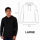 Sudadera ligera con gorro de poliéster y spandex Tuum