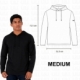 Sudadera ligera con gorro de poliéster y spandex Tuum