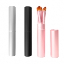 Set de 7 brochas de maquillaje con estuche de aluminio Phan