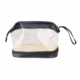 Cosmetiquera transparente con organizador para brochas de PVC Regina