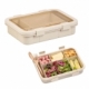 Contenedor para alimentos con 5 espacios y cubiertos de wheat straw Sosuke