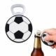Destapador en forma de balón de soccer de metal silicón e imán Centro