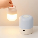 Lámpara LED touch recargable con 3 niveles de intensidad de plástico Jill