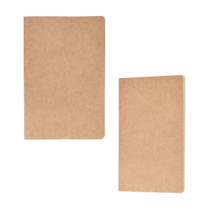 Libreta ecológica con 32 hojas rayadas de Kraft Slat