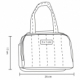 Lonchera con bolsa frontal y bolsas laterales de poliéster Kirani