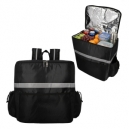 Lonchera tipo backpack con bolsas frontales de poliéster y EVA Dealer