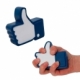 Antiestrés en forma de like de poliuretano Like