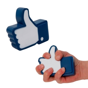 Antiestrés en forma de like de poliuretano Like