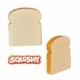 Squishy en forma de rebanada de pan de poliuretano Pan