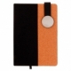 Libreta de poliuretano con detalle de corcho y broche magnético Alder