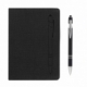 Set de libreta y bolígrafo metálico con acabado rubber Merina