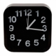 Reloj de escritorio cuadrado con alarma de plástico Tidara