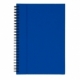 Libreta reutilizable de poliuretano con espiral metálico y bolígrafo Snape