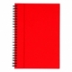 Libreta reutilizable de poliuretano con espiral metálico y bolígrafo Snape