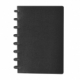 Libreta de plástico con espiral sólido y 80 hojas rayadas Milton