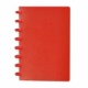 Libreta de plástico con espiral sólido y 80 hojas rayadas Milton