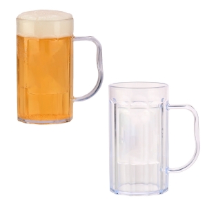 Tarro cervecero de plástico con asa Chad