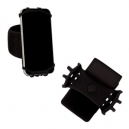 Soporte para celular con banda elástica y base giratoria Sanya
