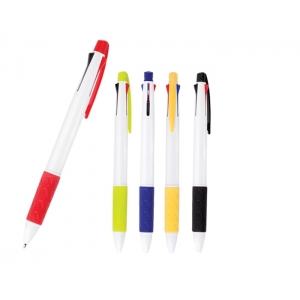 Boligrafo 3 tintas en 1 plastico Amsterdam PLUMA PROMOCIONAL