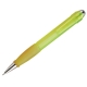 Boligrafo Tech plastico con punta cromada y grip PLUMA PROMOCIONAL