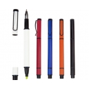 Boligrafo Neo metalico con marcatextos PLUMA PROMOCIONAL