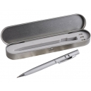 Boligrafo Laser metalico 3 en 1 con lampara LED PLUMA PROMOCIONAL