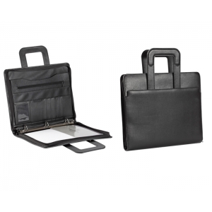 Carpeta Portafolio Curpiel Togo curpiel con asas y block PROMOCIONAL