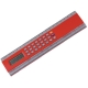 Regla Multiplex 20 cm con calculadora PROMOCIONAL