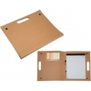 Folder ecologico Green Top con broches block notas y pluma PROMOCIONAL