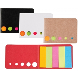 Estuche Post It Colors notas adhesivas ecologicas PROMOCIONAL