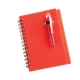 Libreta Juventus con regla pluma y notas adhesivas PROMOCIONAL