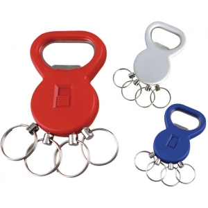 Llavero Balistic con 4 argollas y destapador PROMOCIONAL