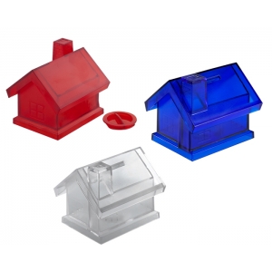 Alcancia plastica Maison en forma de casa PROMOCIONAL